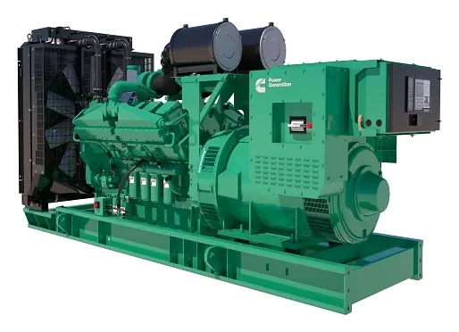 A Cummins KTA38 diesel generator set