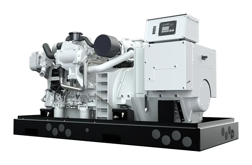 An Onan QD 40 to 110 marine generator