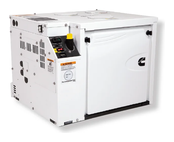 An Onan QD 6/7.5/8 marine generator